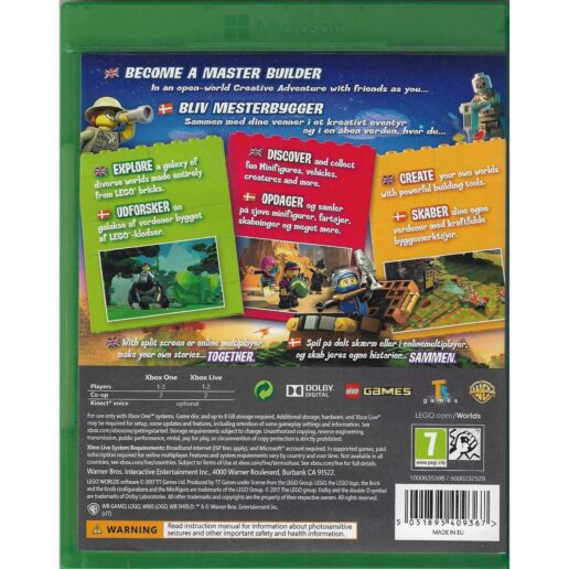 Lego Worlds Xbox One (Begagnad)