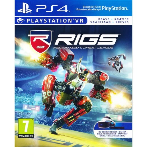 RIGS Mechanized Combat League Playstation 4 PS4 Nordic (Begagnad)