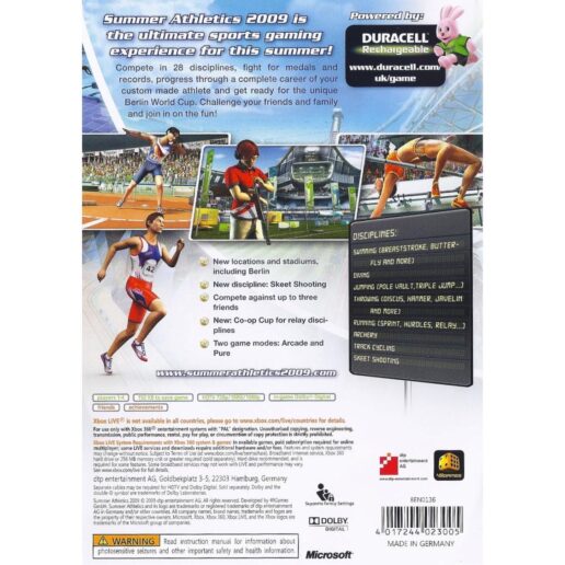 Summer Athletics 2009 Xbox 360 (Begagnad)
