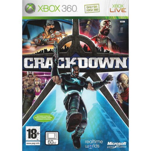 Crackdown Xbox 360 Nordic (Begagnad)