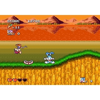 Tiny Toon Adventures Sega Mega Drive (Begagnad)