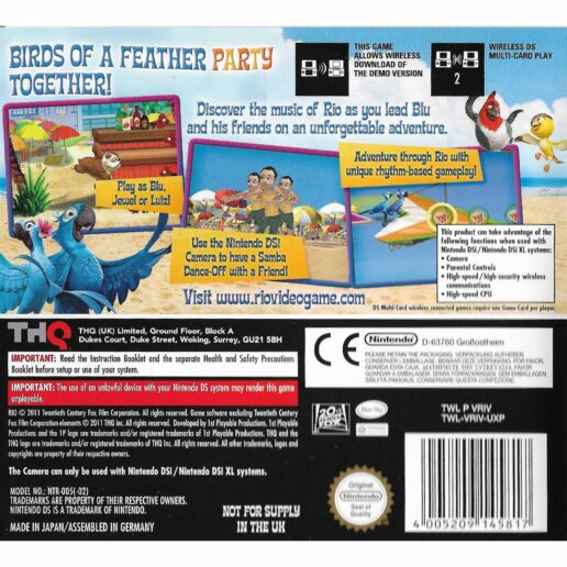 Rio Nintendo DS (Begagnad)