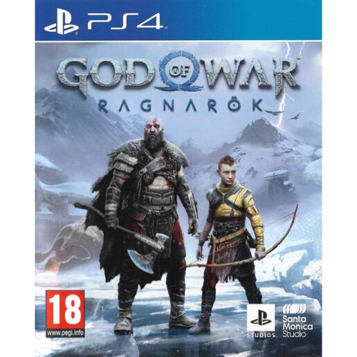 God of War Ragnarök Playstation 4 PS4 Nordic (Begagnad)