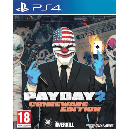 Payday 2 Crimewave Edition Playstation 4 PS4 (Begagnad)