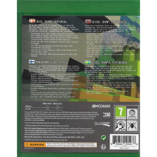 Minecraft + Favorites Pack Xbox One Nordic (Begagnad)