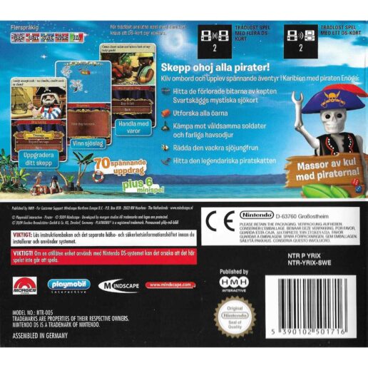 Playmobil Pirater Nintendo DS Nordic (Begagnad)