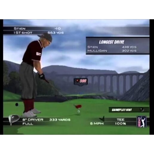 Tiger Woods PGA Tour 2004 Nintendo Gamecube Swedish (Begagnad)