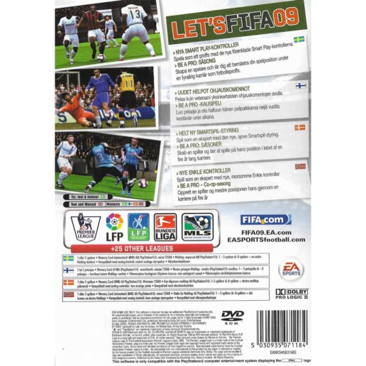FIFA 09 Playstation 2 PS2 Nordic (Begagnad)
