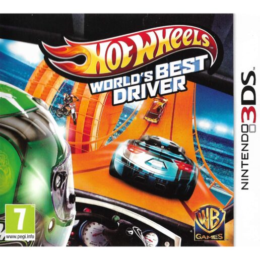 Hot Wheels Worlds Best Driver Nintendo 3DS (Begagnad)