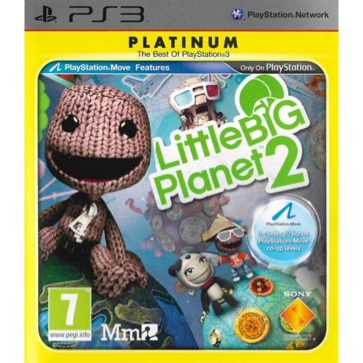 Little Big Planet 2 Playstation 3 PS3 Platinum (Begagnad)