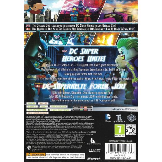Lego Batman 2 DC Super Heroes Xbox 360 (Begagnad)