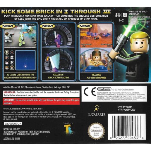 Lego Star Wars The Complete Saga Nintendo DS (Begagnad)