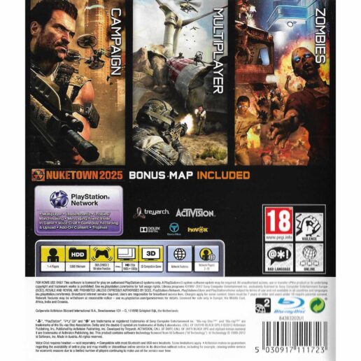 Call of Duty Black Ops II Playstation 3 PS3 (Begagnad)