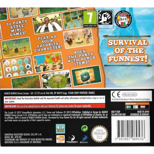 The Croods Prehistoric Party Nintendo DS (Begagnad)
