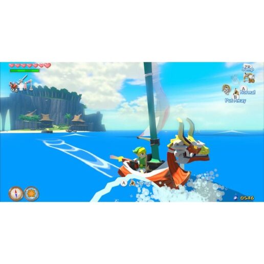 The Legend of Zelda The Wind Waker HD Nintendo Wii U (Begagnad)