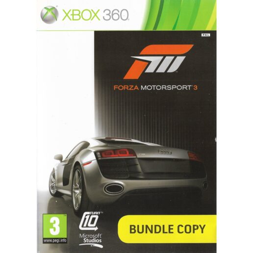 Forza Motorsport 3 Xbox 360 Bundle Copy (Begagnad)