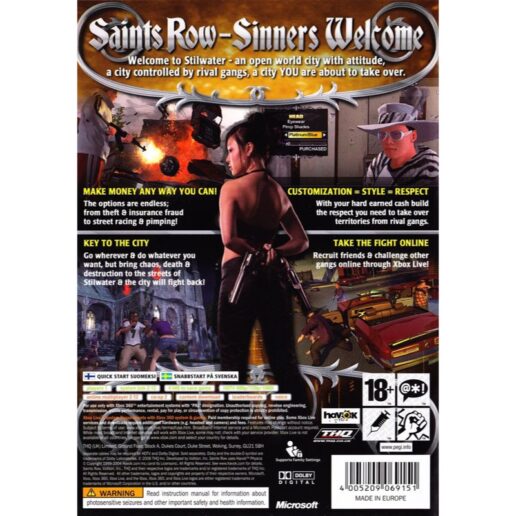 Saints Row Xbox 360 (Begagnad)