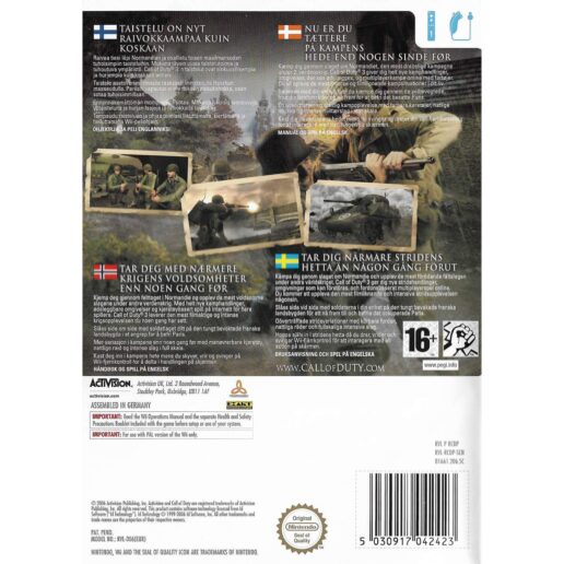 Call of Duty 3 Nintendo Wii Nordic (Begagnad)