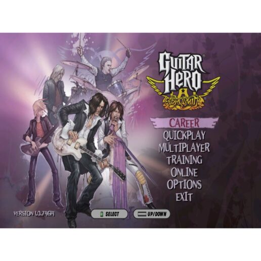 Guitar Hero Aerosmith Nintendo Wii Nordic Bundle Copy (Begagnad)
