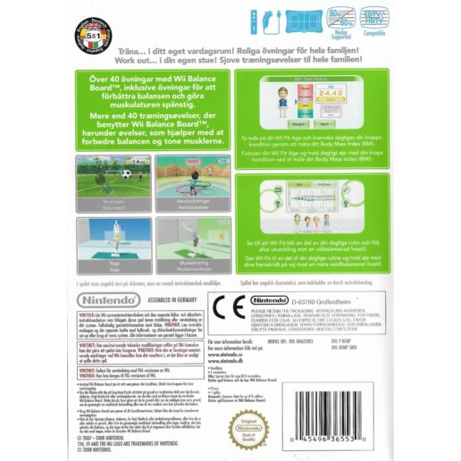 Wii Fit Nintendo Wii Swedish (Begagnad)