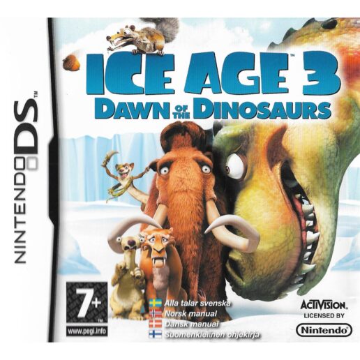 Ice Age 3 Dawn of the Dinosaurs Nintendo DS Nordic (Begagnad)