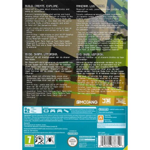 Minecraft Nintendo Wii U Nordic (Begagnad)