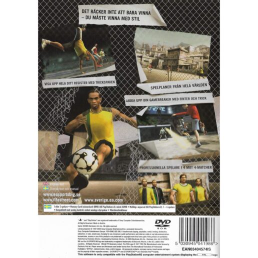 FIFA Street Playstation 2 PS2 Swedish (Begagnad)
