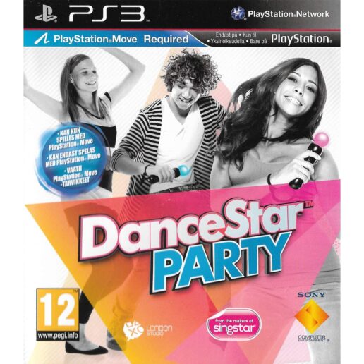 DanceStar Party Playstation 3 PS3 Nordic (Begagnad)