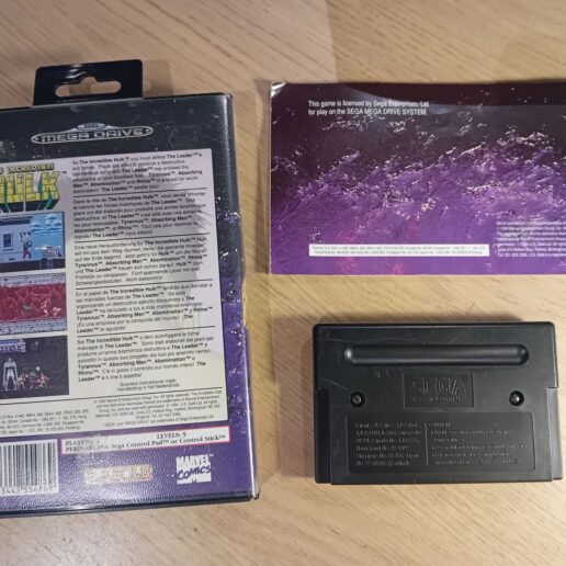 The Incredible Hulk Sega Mega Drive