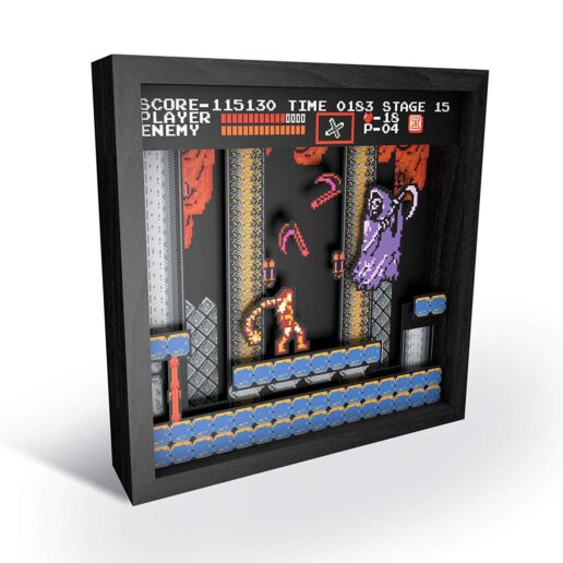 Pixel Frames Castlevania NES L