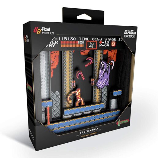 Pixel Frames Castlevania NES L