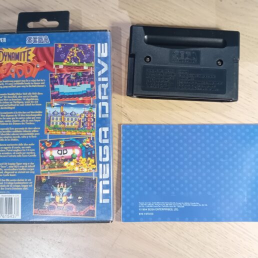 Dynamite Headdy Sega Mega Drive