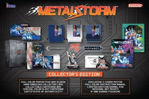 Metal Storm Collectors Edition Nintendo NES