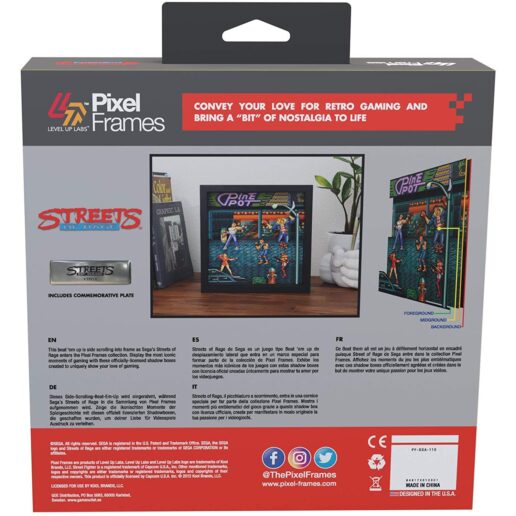 Pixel Frames Streets of Rage L