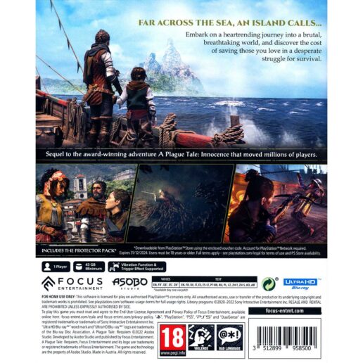 A Plague Tale Requiem Playstation 5