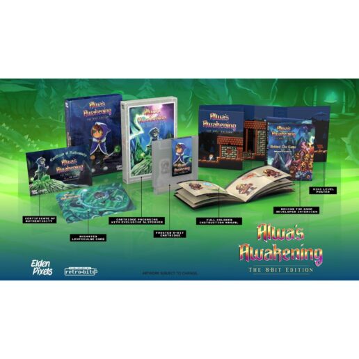 Alwas Awakening The 8-Bit Edition Nintendo NES