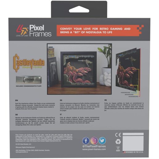Pixel Frames Castlevania SOTNScylla