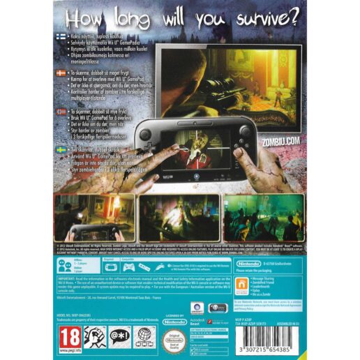 ZombiU Nintendo Wii U Nordic (Begagnad)