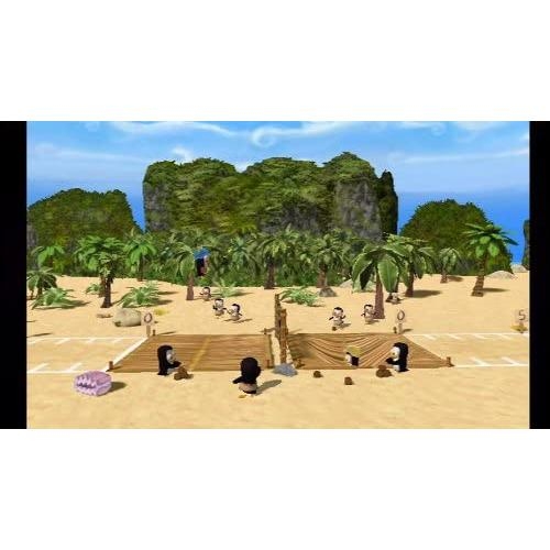 YetiSports Penguin Party Island Nintendo Wii German (Begagnad)