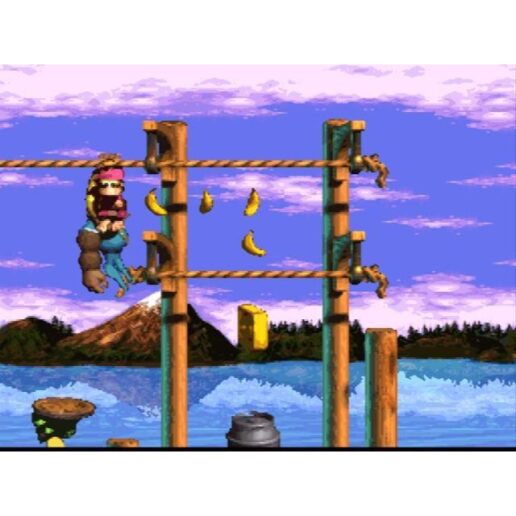 Donkey Kong Country 3 Dixie Kongs Double Trouble Super Nintendo SNES EUR (Begagnad)