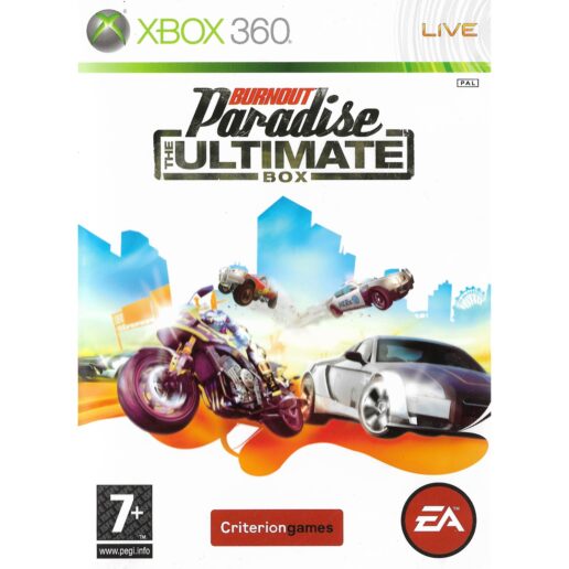 Burnout Paradise The Ultimate Box Xbox 360 (Begagnad)