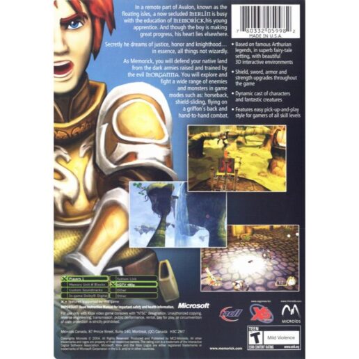 Knights Apprentice Xbox ESRB (Begagnad)