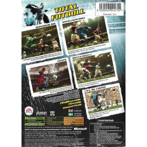 FIFA 06 Xbox Swedish (Begagnad)