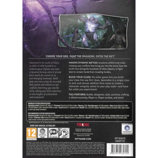 Rift PC CD (Begagnad)