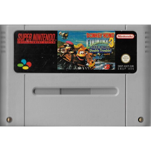 Donkey Kong Country 3 Dixie Kongs Double Trouble Super Nintendo SNES EUR (Begagnad)