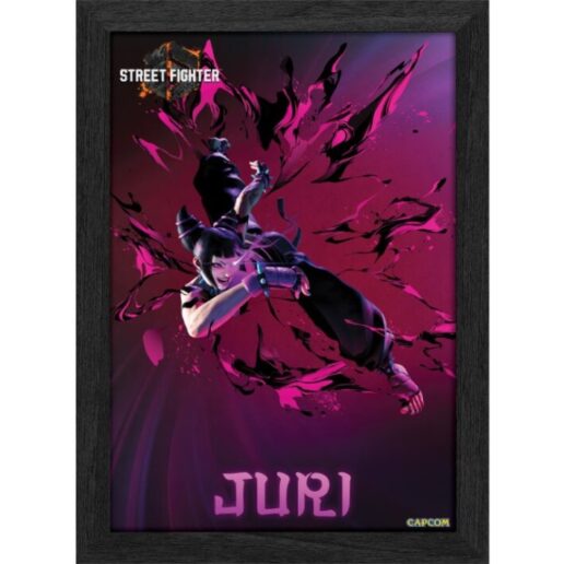 Pixel Frames Plax Street Fighter 6: Juri