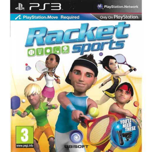 Racket Sports Playstation 3 PS3 Move (Begagnad)