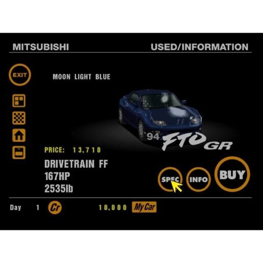 Gran Turismo Playstation 1 PS1 German (Begagnad)