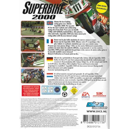 Superbike 2000 PC CD (Begagnad)