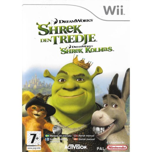 Shrek den Tredje Nintendo Wii Nordic (Begagnad)